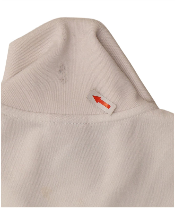 Γυναικεία αθλητική φόρμα Nike Top Jacket UK 8/10 Small White Polyester