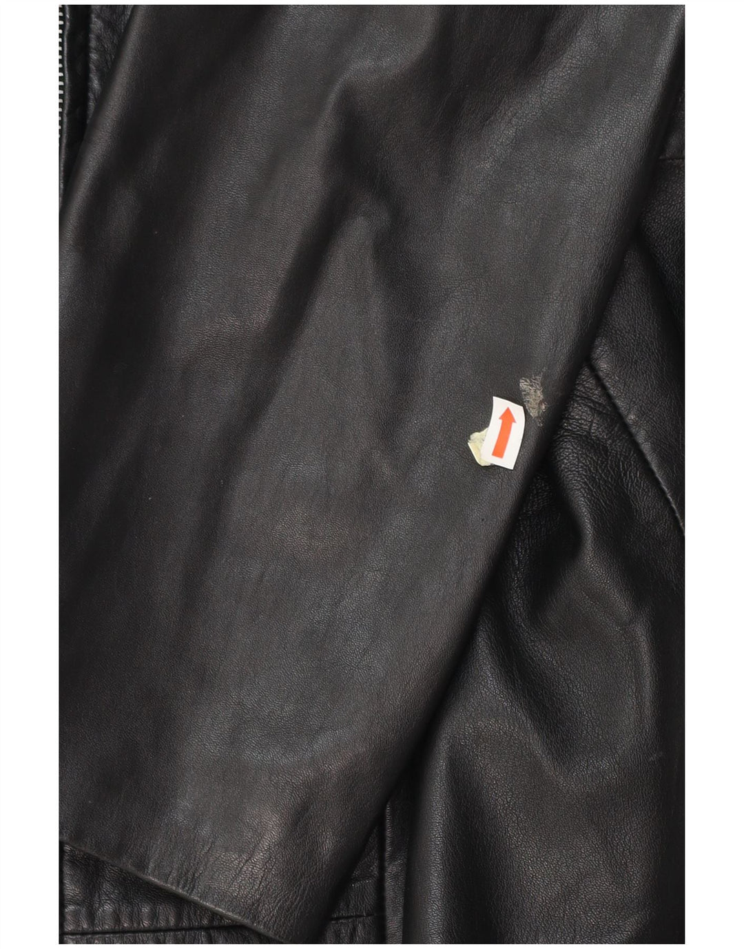 GERRY WEBER Γυναικείο Δερμάτινο Παλτό UK 16 Large Μαύρο Δερμάτινο