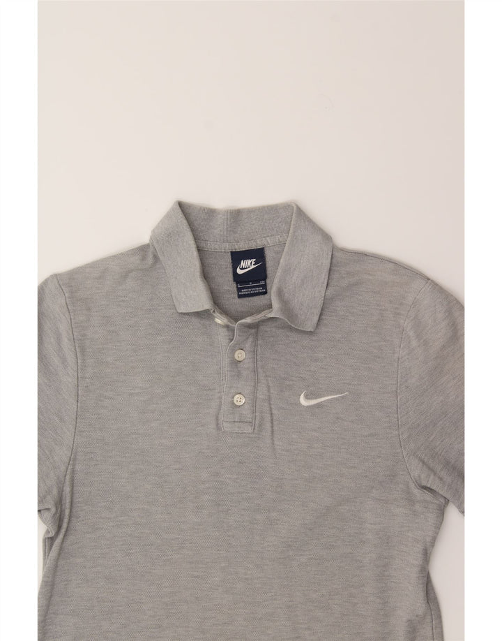 NIKE Mens Polo Shirt Small Grey Cotton Vintage Nike and Second-Hand Nike from Messina Hembry 