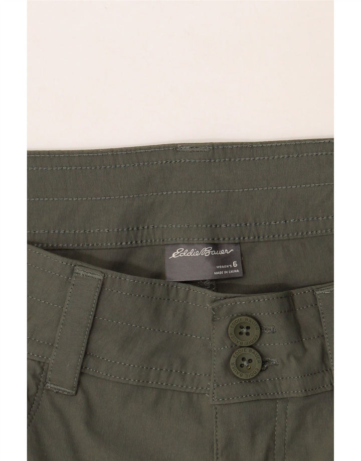 EDDIE BAUER Womens Cargo Shorts US 6 Medium W30  Khaki Nylon Vintage Eddie Bauer and Second-Hand Eddie Bauer from Messina Hembry 
