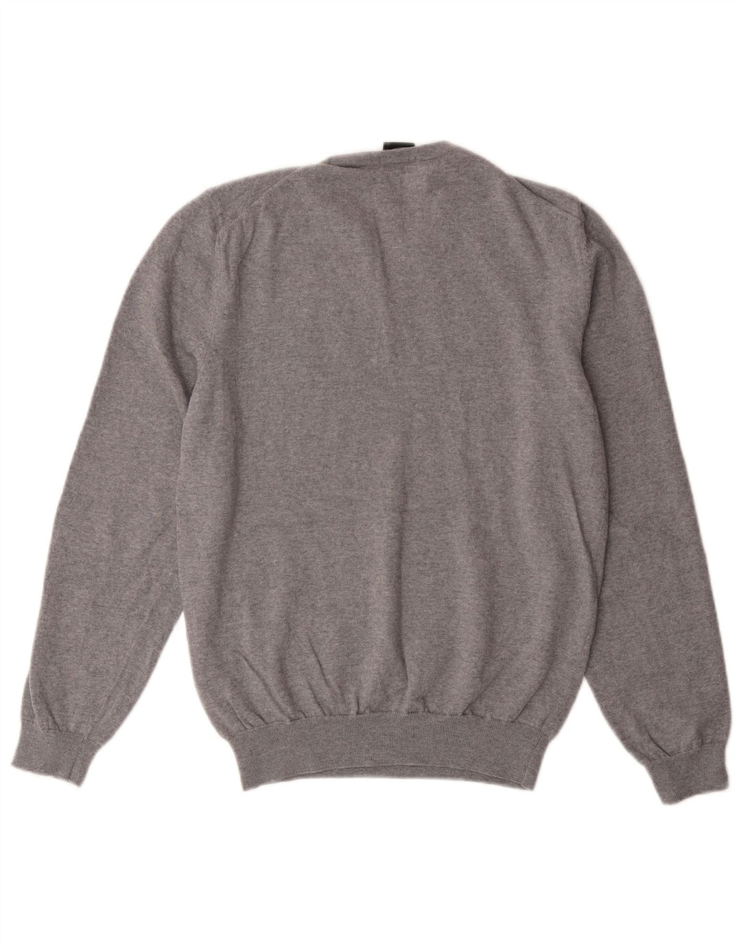 Γυναικείο πουλόβερ HUGO BOSS με V λαιμόκοψη UK 10 Small Grey