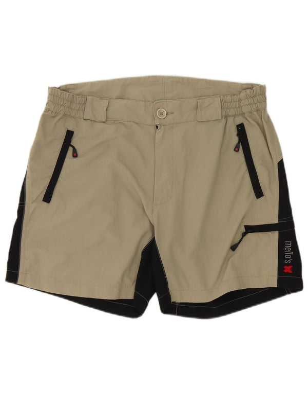 Ανδρικό σορτς Cargo Mello's W32 Medium Beige Colourblock Polyamide