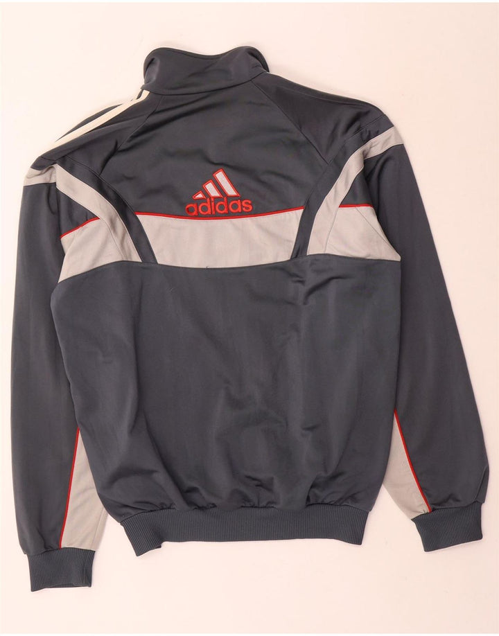 Ανδρική φόρμα γυμναστικής Adidas Top Jacket UK 38/40 Medium Grey Colourblock