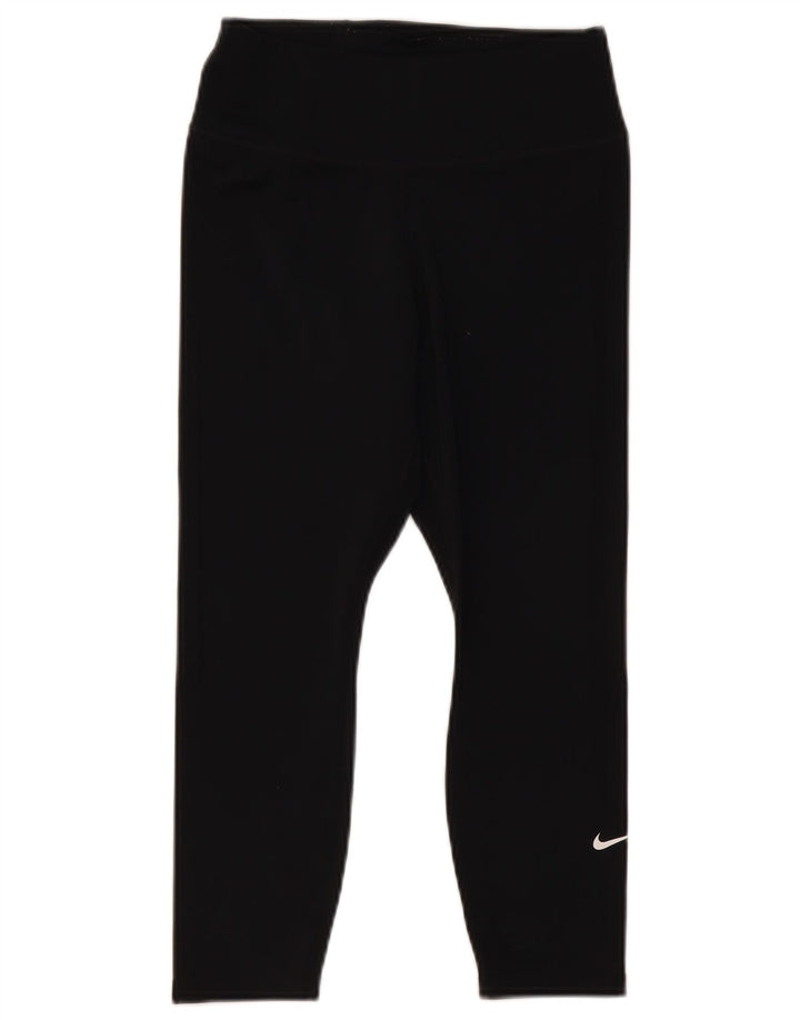 Γυναικεία κολάν Nike Dri Fit Capri UK 8 Small Black