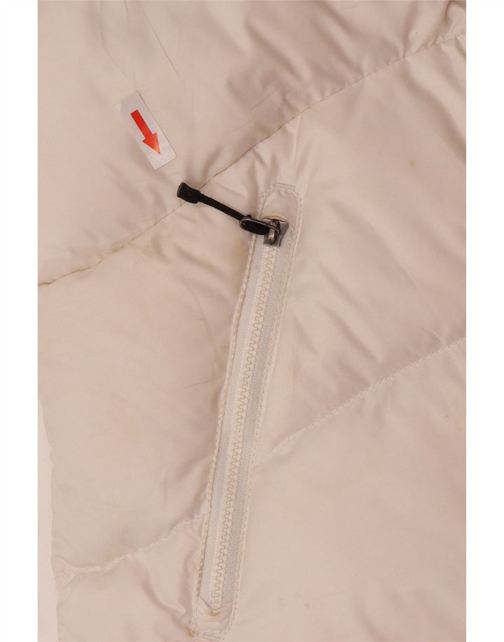 Nike Γυναικεία κουκούλα με επένδυση Gilet UK 12/14 Μεσαίο λευκό πολυεστέρας