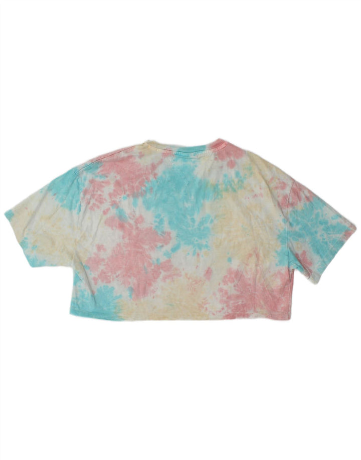 Γυναικείο γραφικό μπλουζάκι TOMMY HILFIGER Τοπ UK 18 XL Πολύχρωμη Βαφή για Γραβάτα