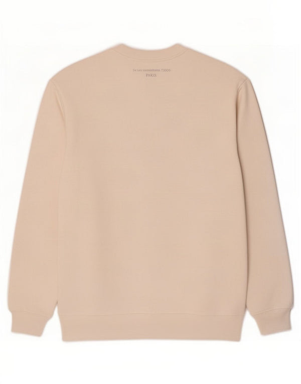 Ανδρικό γραφικό φούτερ Zara Small Off White