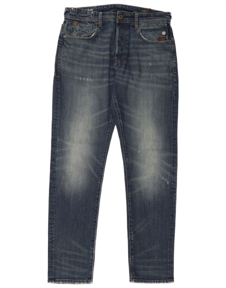 G-STAR Ανδρικό Slim Jeans W32 L34 Μπλε βαμβακερό
