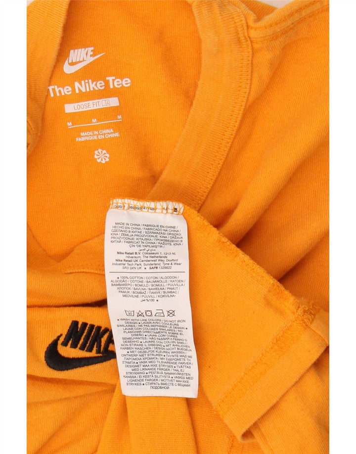 Ανδρικό μπλουζάκι Nike με χαλαρή εφαρμογή, μεσαίο βαμβακερό πορτοκαλί
