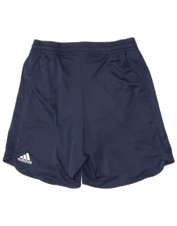 Γραφικό αθλητικό σορτς Adidas Mens FC Bayern Munchen XL Navy Blue Colorblock