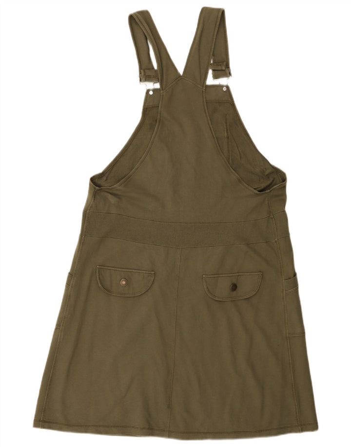 BENETTON Γυναικείο φόρεμα Dungaree UK 14 Medium Khaki