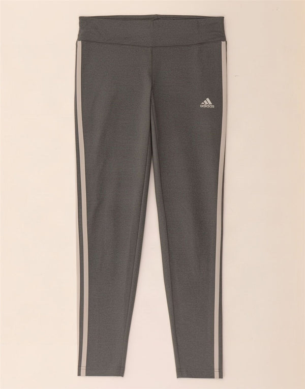 Adidas Γυναικεία Κολάν Climalite UK 8/10 Μικρός Γκρι Πολυεστέρας