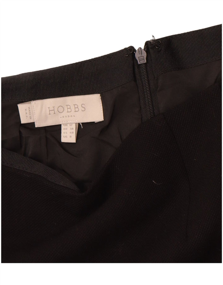 HOBBS Γυναικεία Pencil Φούστα UK 12 Medium W30 Black Polyester