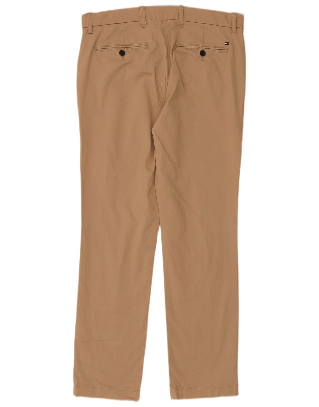 TOMMY HILFIGER Ανδρικό παντελόνι Chino Slim Fit W32 L30 Μπεζ βαμβακερό