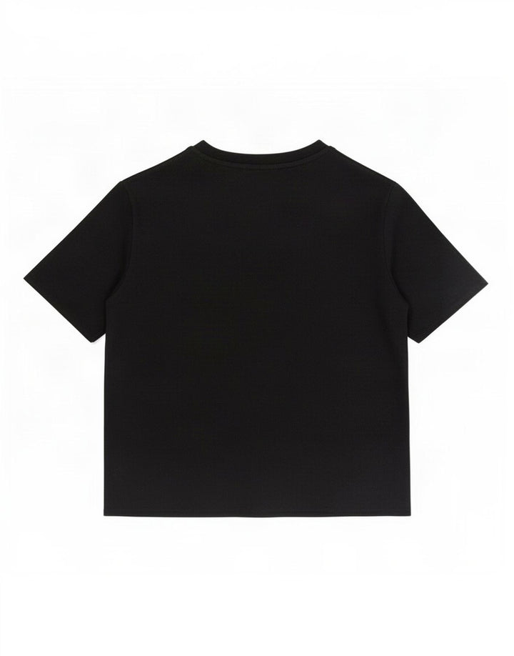 Zara Γυναικεία Μπλούζα Τοπ UK 10 Small Black Cotton