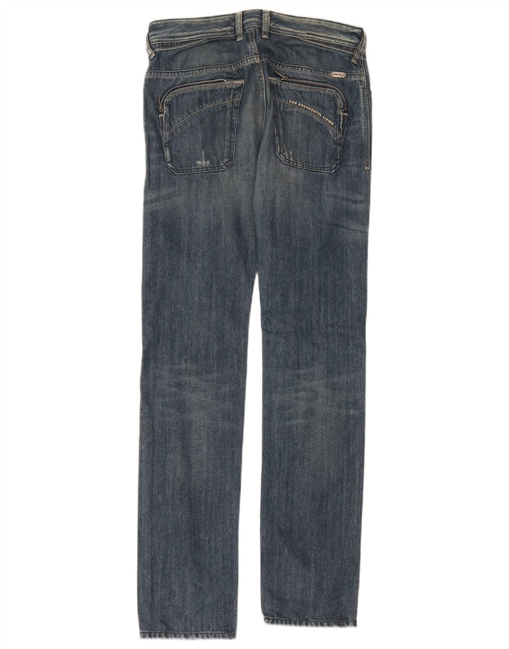 Diesel Mens Poiak Distressed Slim Jeans W28 L34 Μπλε βαμβακερό