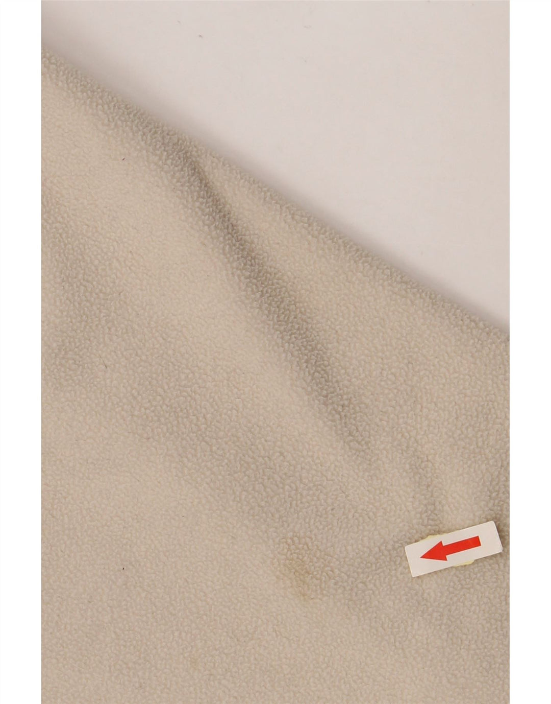 KAPPA Ανδρικό φερμουάρ Fleece Jumper Large Off White Πολυεστέρας