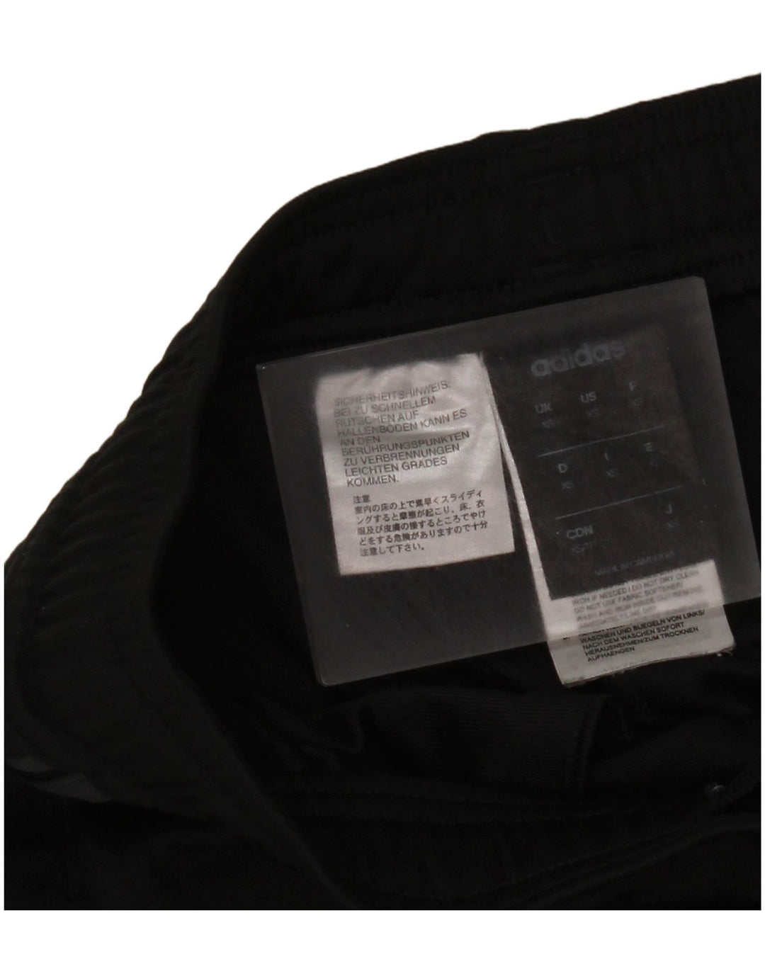 Γυναικεία αθλητική φόρμα Adidas Climalite UK 6 XS Μαύρο Πολυεστέρας