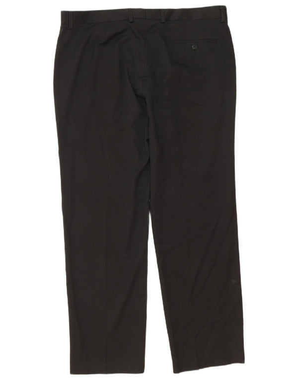 Ανδρικό κοστούμι με κωνικό παντελόνι Marks & Spencer W38 L31 Μαύρο πολυεστέρα Classic