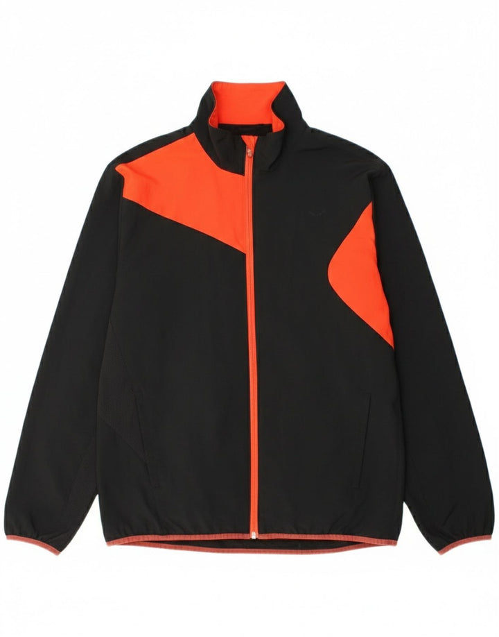 Ανδρική φόρμα Puma Top Jacket UK 40 Large Black Colourblock Polyester