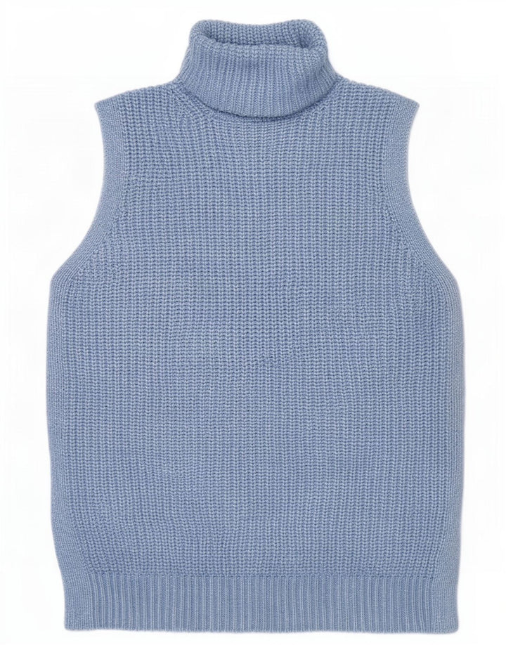 Marks & Spencer Γυναικείο γιλέκο Tank Top UK 14 Medium Blue Polyester
