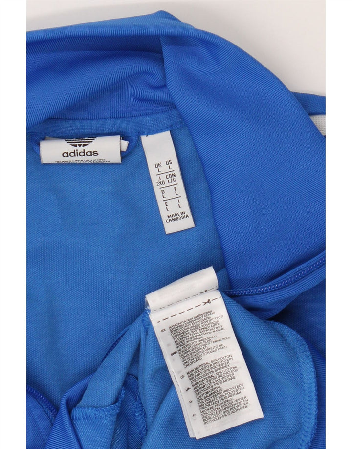 Ανδρική φόρμα Adidas Top Jacket μεγάλο μπλε βαμβακερό