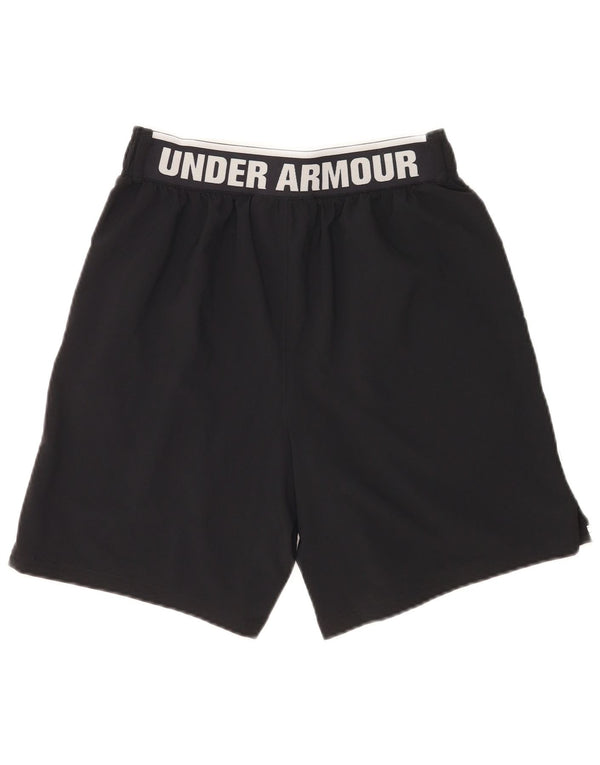 Ανδρικό γραφικό αθλητικό σορτς Under Armour, μεσαίο μαύρο
