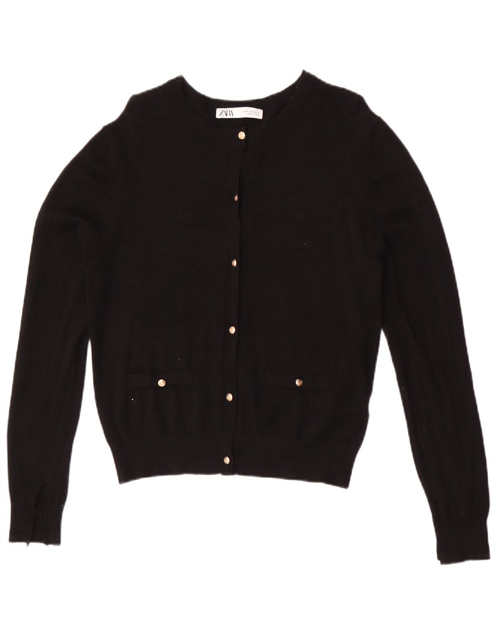 Zara Γυναικείο πουλόβερ UK 12 Medium Black