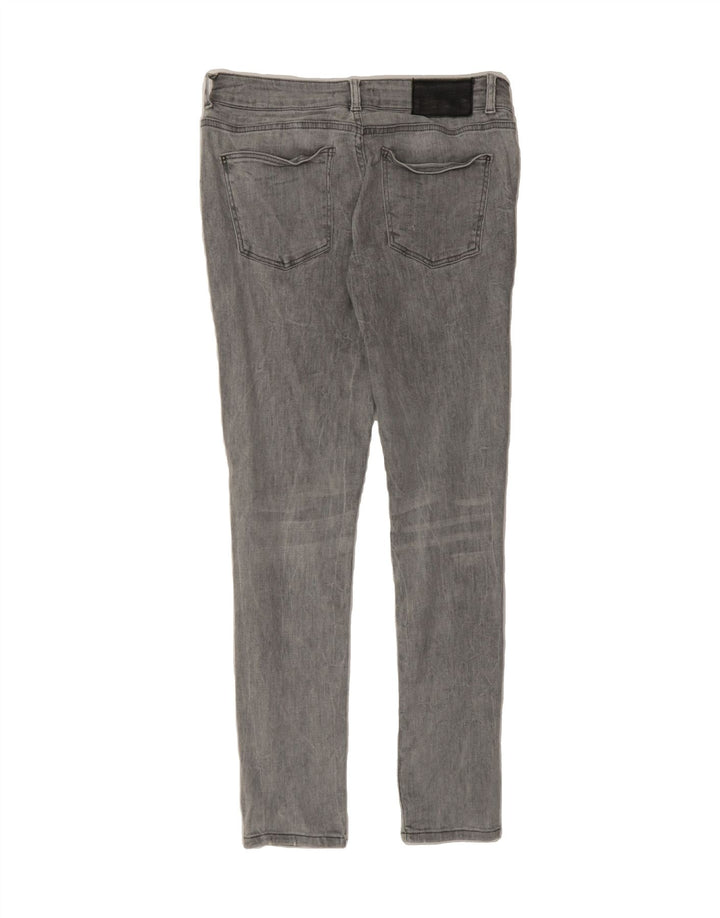 ZARA Womens Skinny Jeans EU 42 Large W32 L30 Grey Vintage Zara and Second-Hand Zara from Messina Hembry 