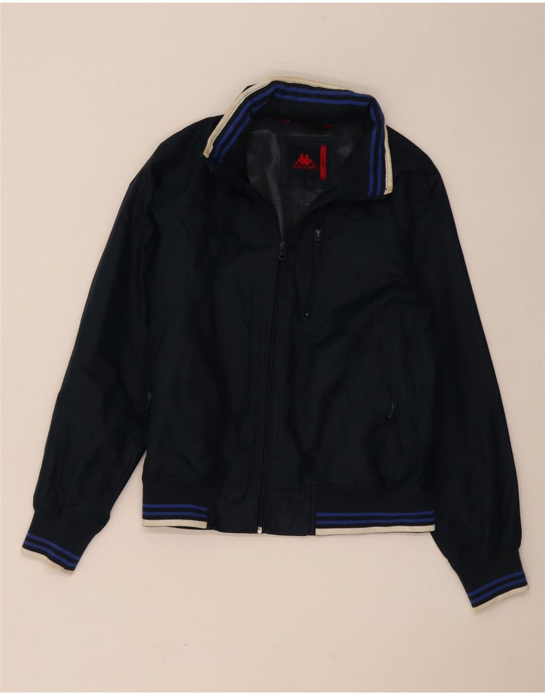 KAPPA Γυναικείο Oversized Bomber Jacket UK 10 Small Navy Blue Polyester