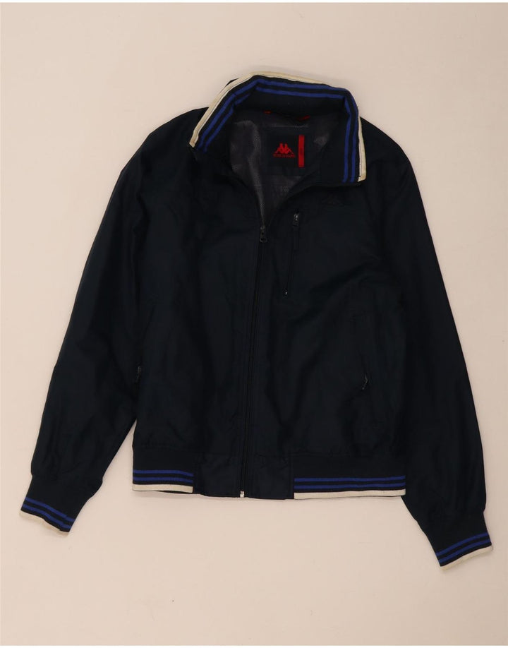 KAPPA Γυναικείο Oversized Bomber Jacket UK 10 Small Navy Blue Polyester