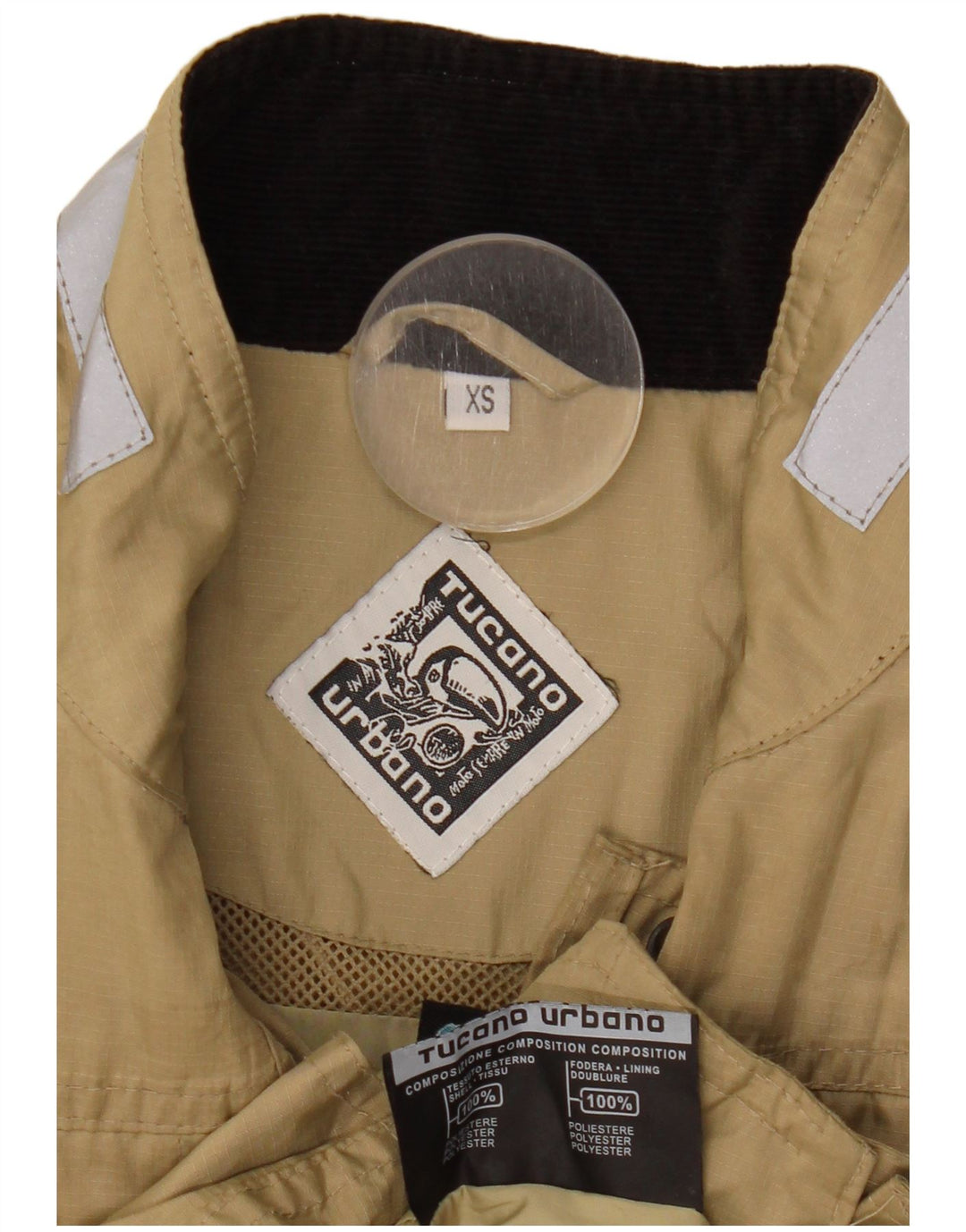 Tucano Urbano Γυναικείο Utility Μπουφάν UK 6 XS Beige Polyester