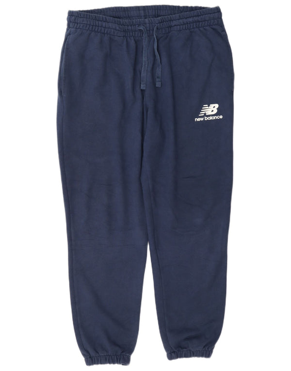 Ανδρική φόρμα New Balance Παντελόνι Joggers Large Navy Blue