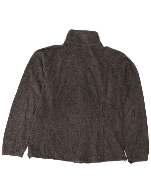 Columbia Γυναικείο Fleece Jacket UK 16 Large Grey Polyester