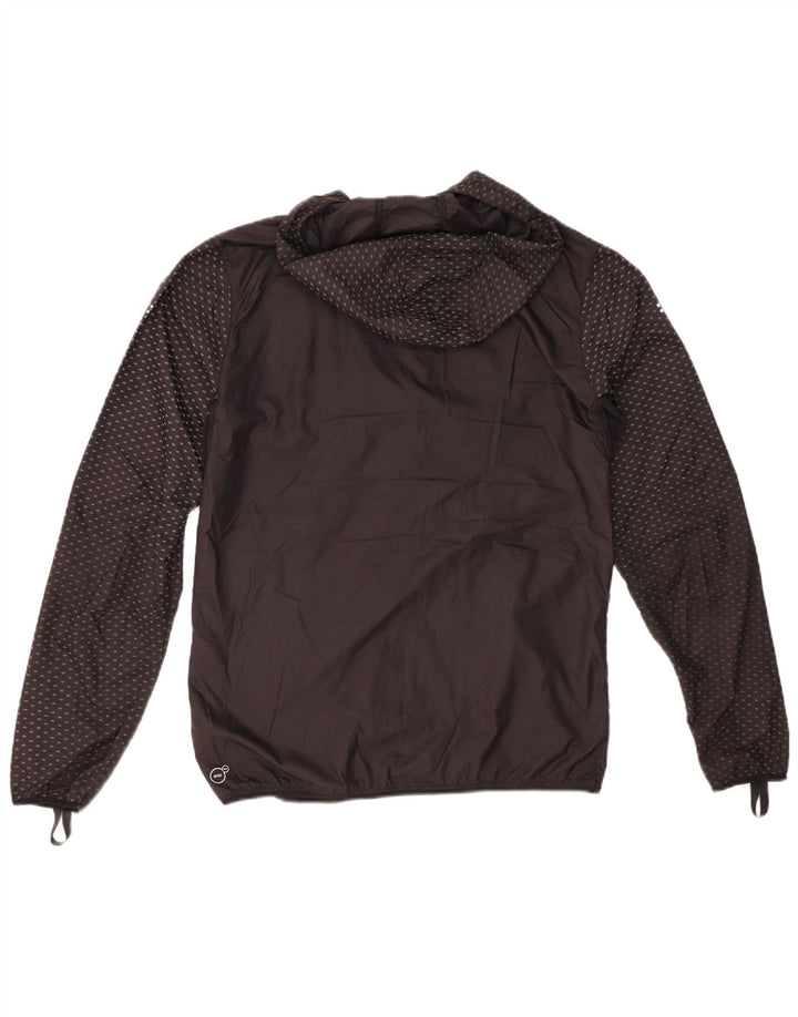Ανδρική φόρμα αθλητικής φόρμας PUMA Running Hooded Top Jacket Small Black Spotted
