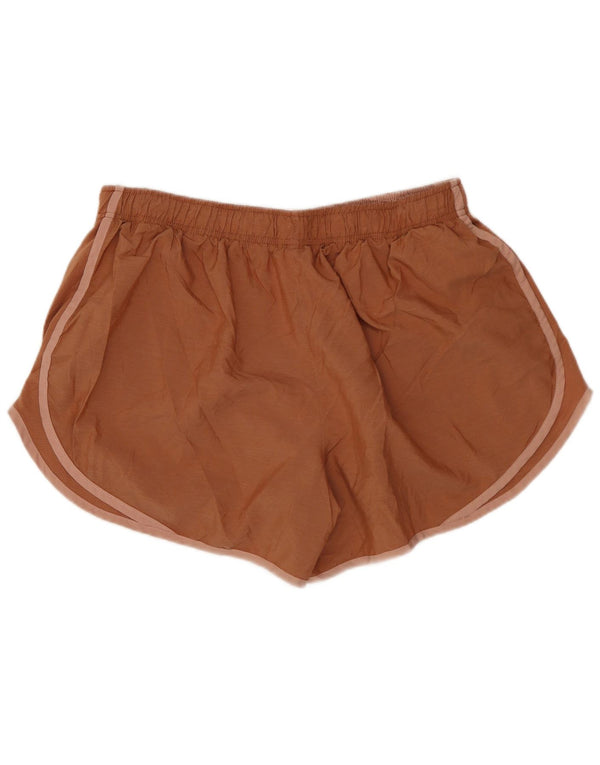 Γυναικείο αθλητικό σορτς NIKE Dri Fit UK 18 XL καφέ πολυεστέρας