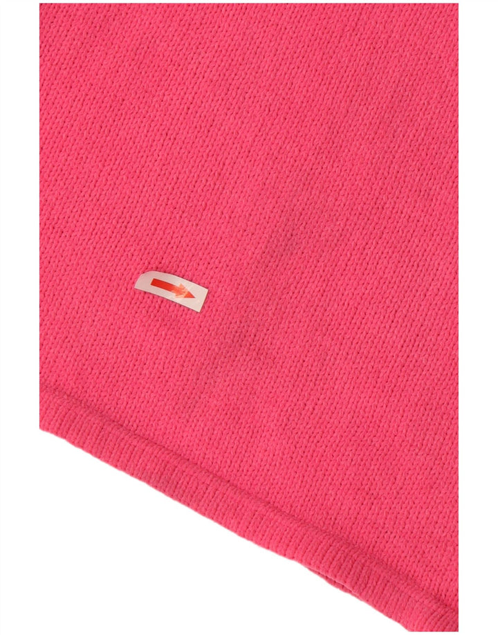 Zara Γυναικείο πλεκτό Sundress UK 12 Medium Pink Polyester