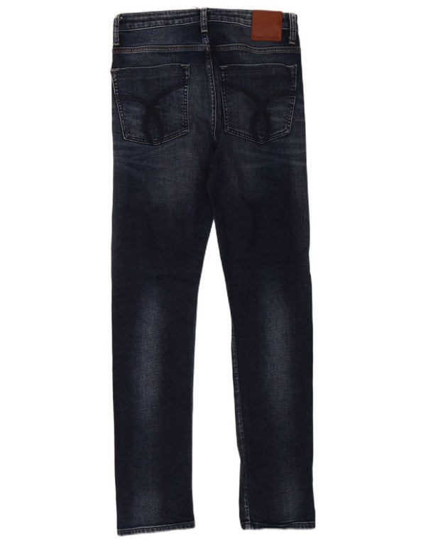 Calvin Klein Γυναικείο Slim Jeans W29 L30 Navy Blue Cotton
