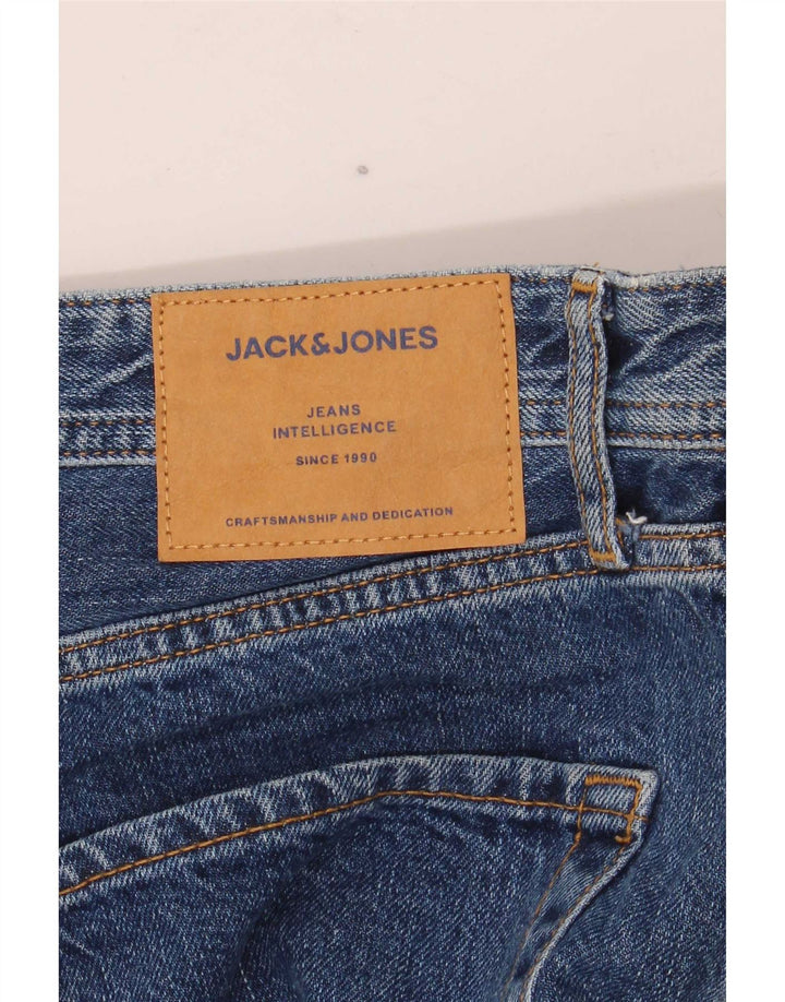 Jack & Jones Ανδρικό τζιν ίσιο W32 L32 Μπλε βαμβακερό