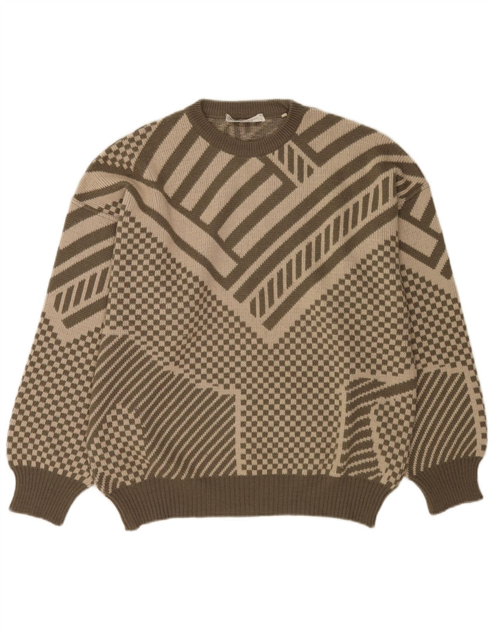Ανδρικό πουλόβερ Gianfranco Ottaviani Crew Neck Jumper IT 50 Medium Khaki