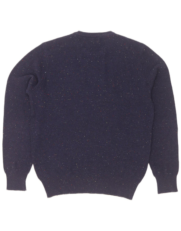 Rifle Γυναικείο πουλόβερ με λαιμόκοψη UK 18 XL Navy Blue με ακρυλικό
