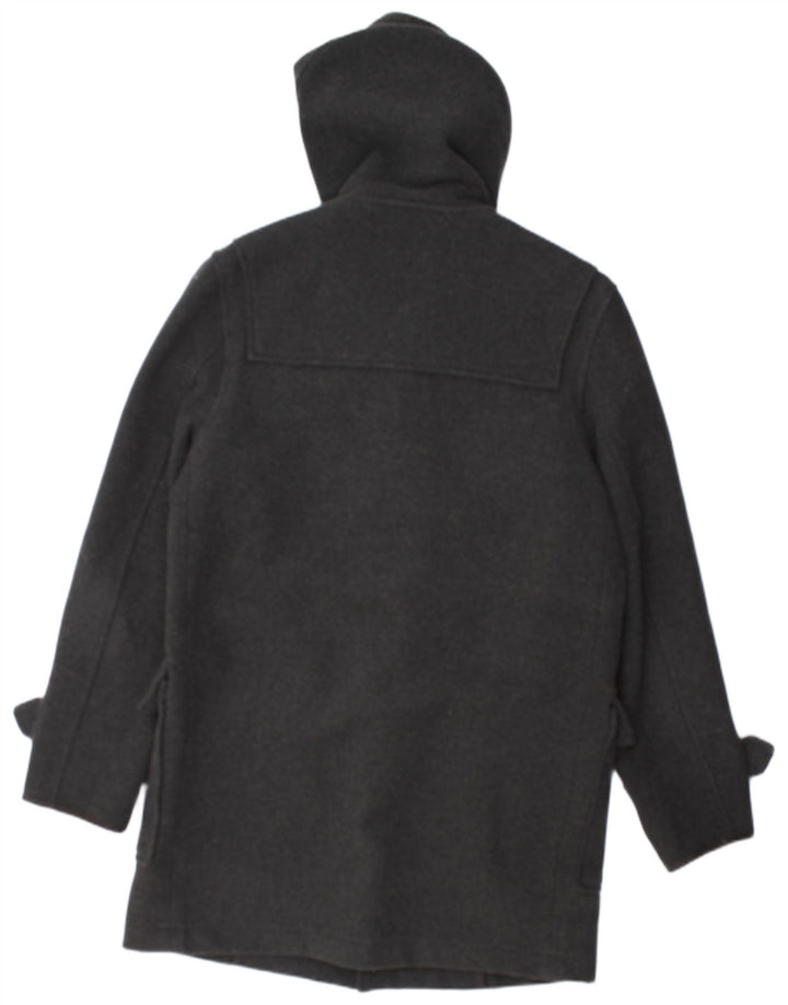TOPMAN Ανδρικό παλτό Duffle με κουκούλα UK 38 Medium Grey