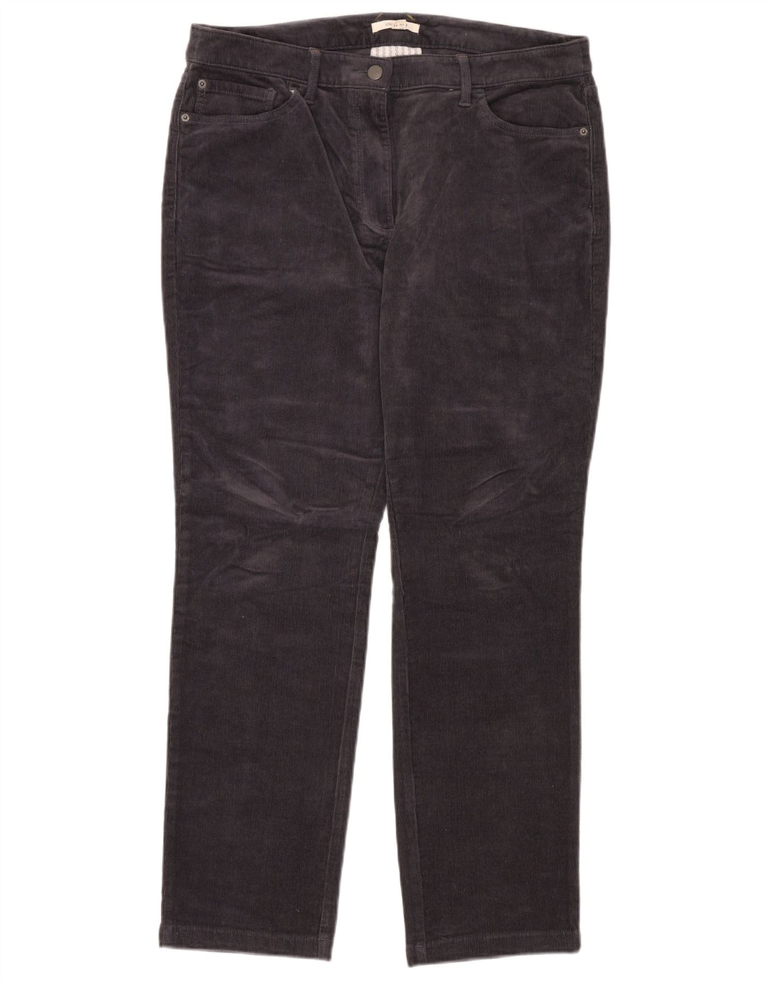 WHITE STUFF Ανδρικό ίσιο κοτλέ παντελόνι UK 16 Large W32 L32 Navy Blue