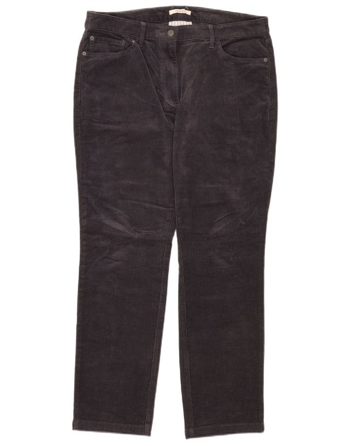 WHITE STUFF Ανδρικό ίσιο κοτλέ παντελόνι UK 16 Large W32 L32 Navy Blue