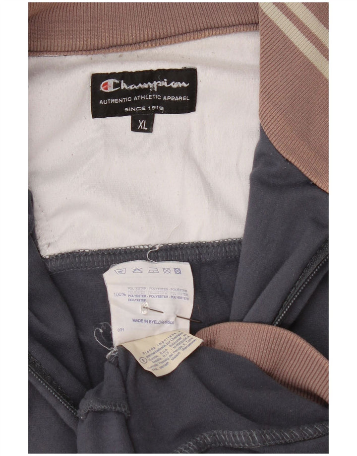 Ανδρική φόρμα Champion Top Jacket XL Grey Colourblock Polyester