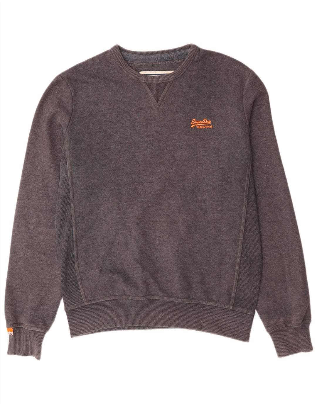 Ανδρικό φούτερ Superdry Jumper μεγάλο γκρι βαμβακερό