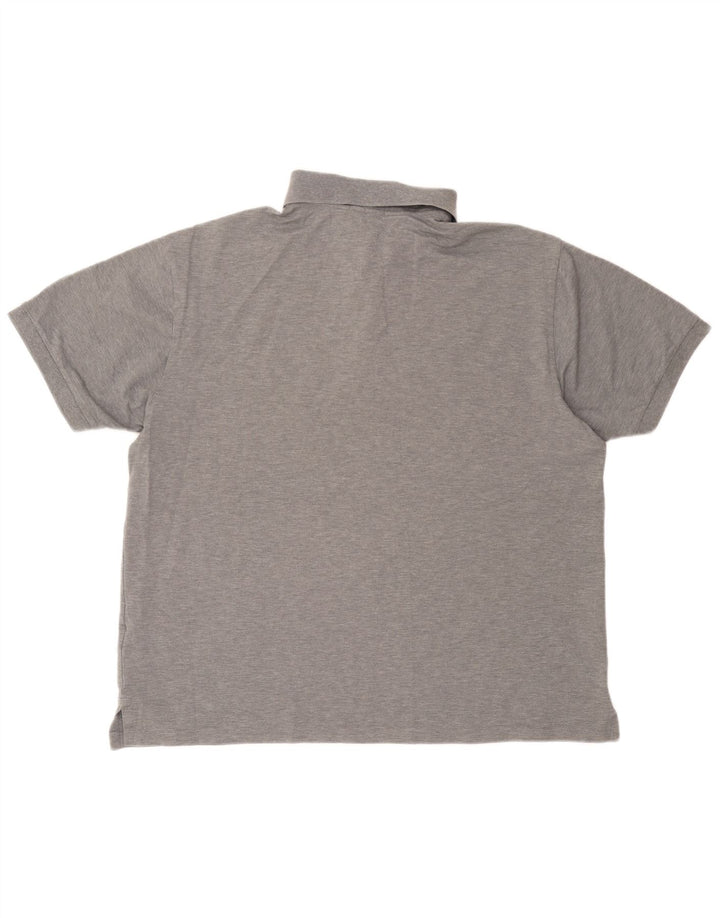 Polo Ralph Lauren Ανδρικό πουκάμισο Polo 2XL Γκρι βαμβακερό