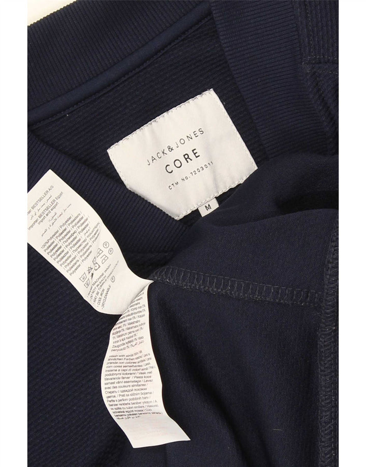 Jack & Jones Ανδρική φόρμα γυμναστικής Top Jacket Medium Navy Blue Polyester