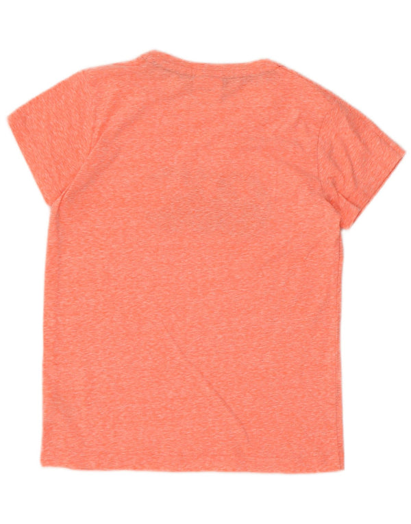 Γυναικείο γραφικό μπλουζάκι Canterbury Top UK 10 Small πορτοκαλί βαμβακερό