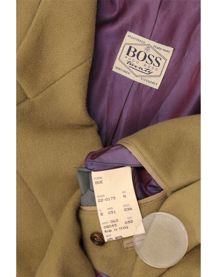 Ανδρικό σακάκι σακάκι 2 κουμπιών Hugo Boss IT 52 XL Πράσινο μαλλί